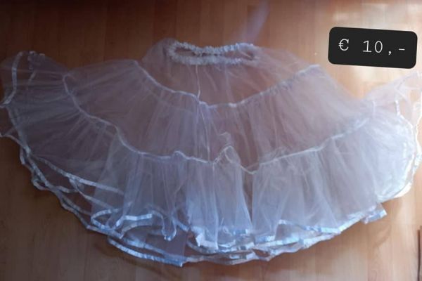 Petticoat Unterrock weiß