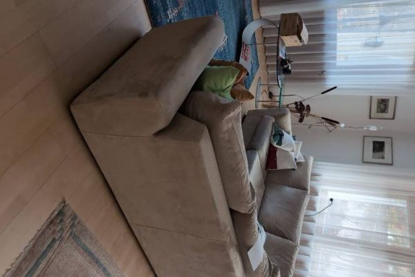 Sofa in beige 240x260 cm