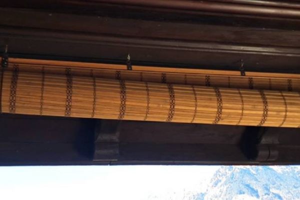 Balkon Rollos aus Holz/Bambus