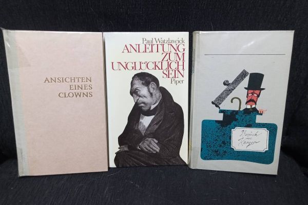 Bücher: Anleitung zum Unglücklichsein-Ansichten eines Clowns-Besuch in