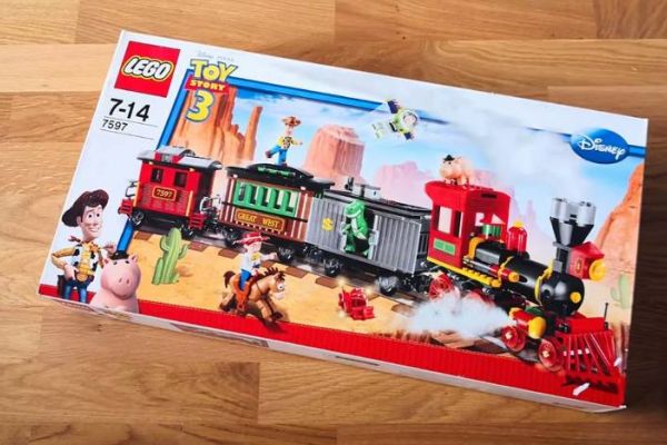Lego 7597 Western train Case