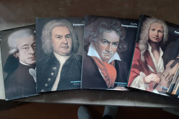 CD-Sammlung großer Komponisten