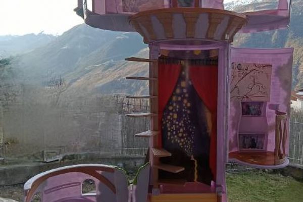 Barbie Rapunzel Schloss 🏰