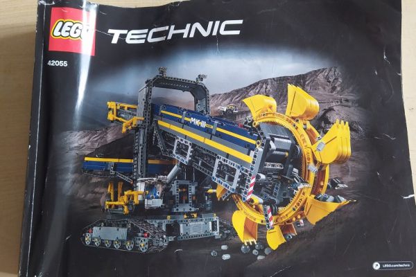 LEGO TECHNIC 42055  nicht bespielt, komplett mit Anleitung