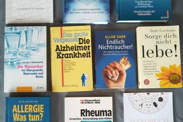 10 Bücher (Alternativ-)Medizin, Gesundheit, Kuren, Therapien