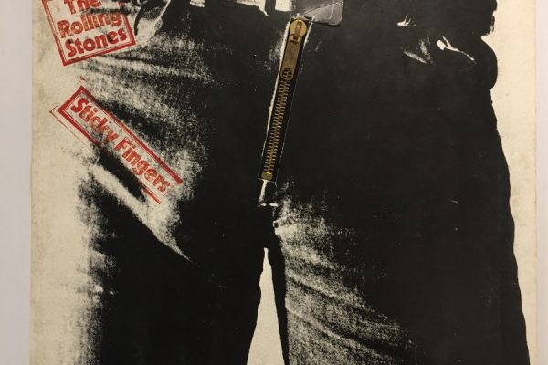 THE ROLLING STONES Sticky Fingers LP Vinyl 1971 Germany Zipper