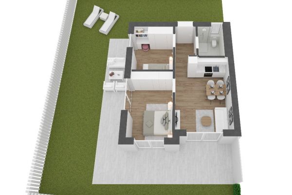A2: Exklusive 3-Zimmer-Wohnung in der White Residence in Brixen