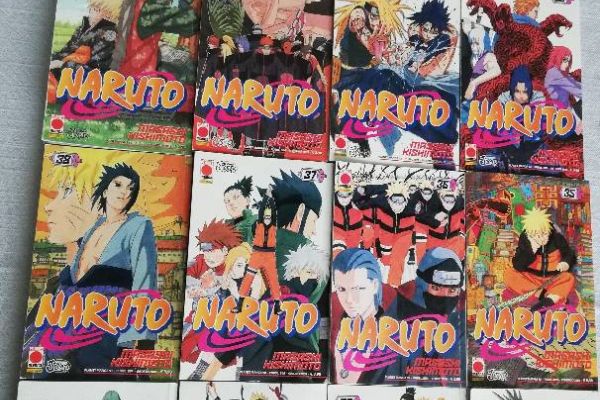 Manga Naruto 5-11, 12, 18, 31-42, 44, 45