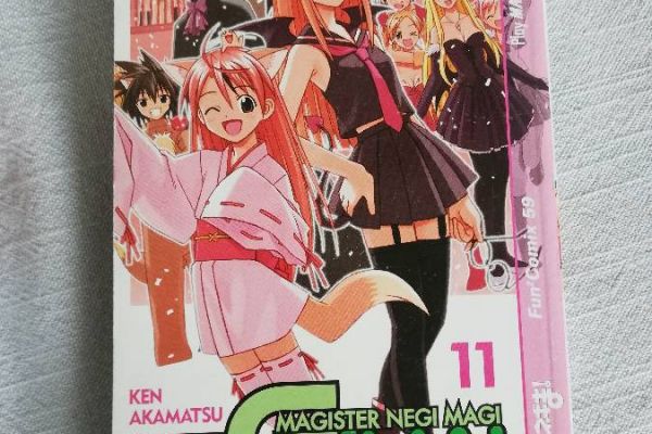 Manga Negima 1-11