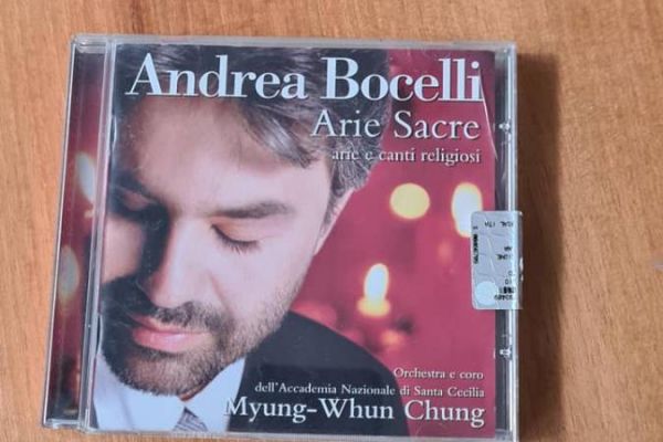CD Musik Andrea Bocelli Arie Sacre, arie e canti religiosi