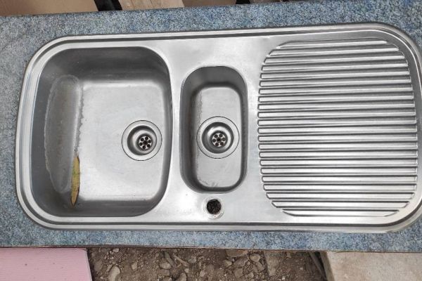 Waschbecken doppel
