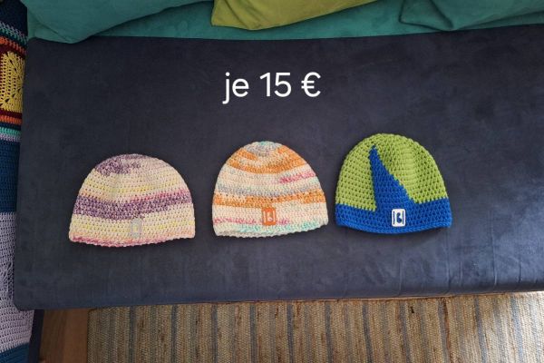 Handgemachte Mützen