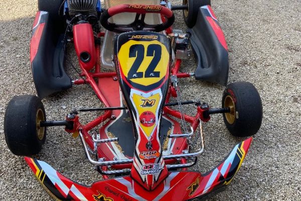 Gokart mit Zubehör