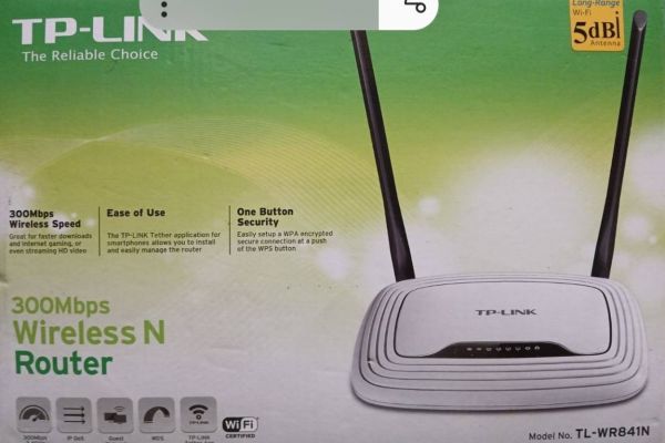 TP-LINK Wireless Router 300 Mbit/s Maximale drahtlose Datenrate Dualba
