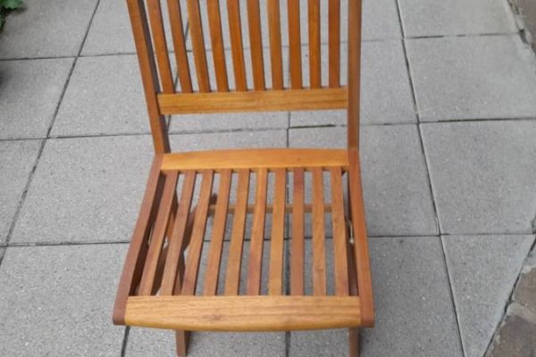 Klappstühle für Terrasse oder Garten