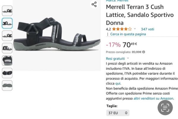 Neue Merrell Sandalen