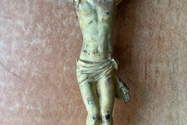 Jesus. In Gusseisen 45 cm hoch