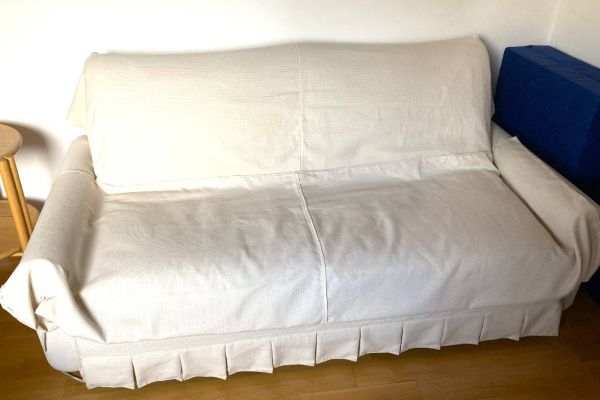 Ausziehcouch mit Fouton