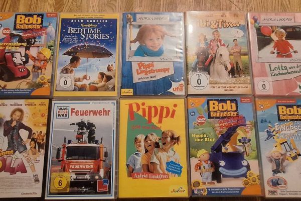 10 Dvds zu verkaufen