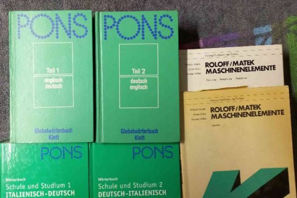 Wörterbücher, Fachbücher