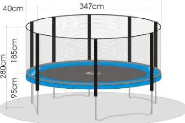 Verkaufe Trampolin Jumpmax MegaAir 430