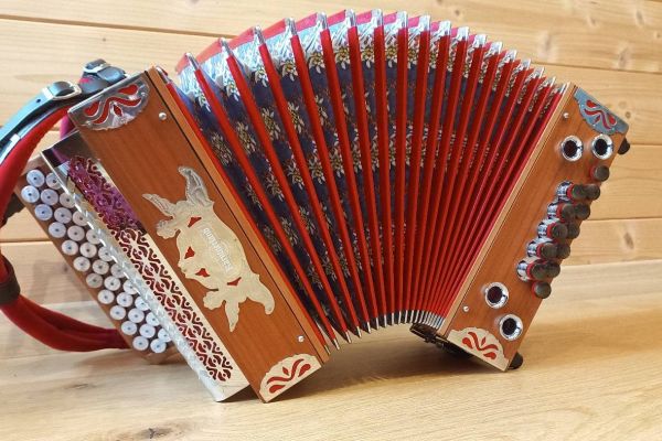 Steirische, Ziehharmonika Kärntnerland Edelweiß Mini GCF