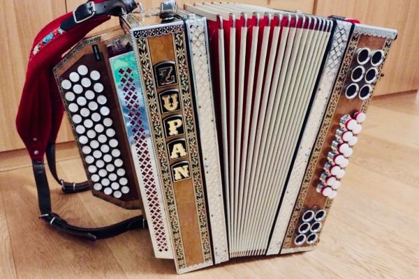 Steirische Harmonika Zupan F B Es As