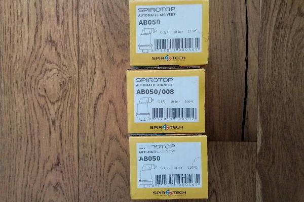 Drei SPIROTOP AUTOMATIC 1/2
