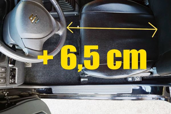 SUZUKI JIMNY Verlängerung Sitzschienen Sitzschienenverlängerung NEU