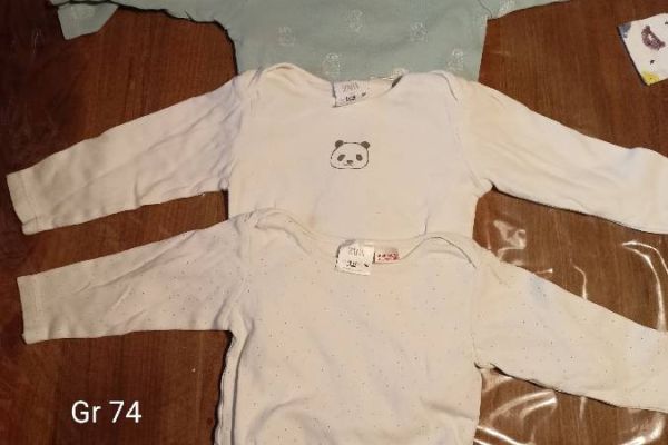 Bodys gr 74, alle 4 zusammen 5€, einzeln je 2€