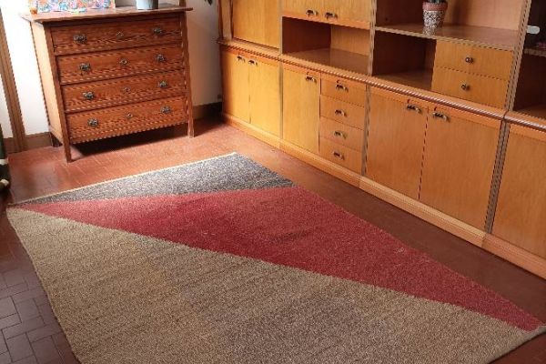 Teppich aus Jute