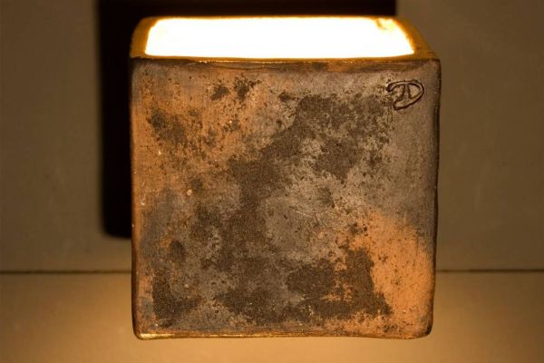 Montechristo Wandleuchten aus Terracotta - handgefertigt - 9 Stück