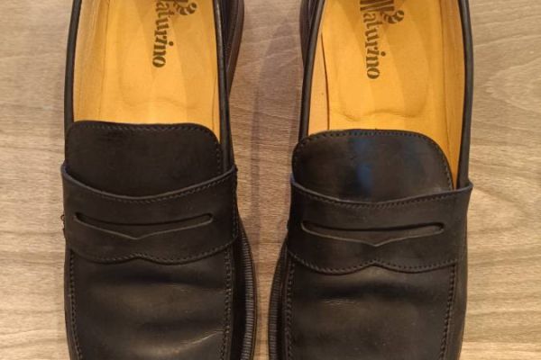 Erstkommunion Schuhe Junge schwarz Naturino