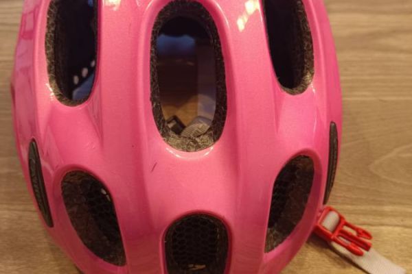 Fahrradhelm für Mädchen rosa