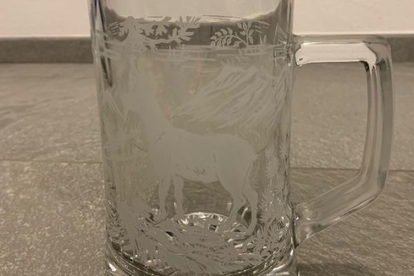 Alte Biergläser