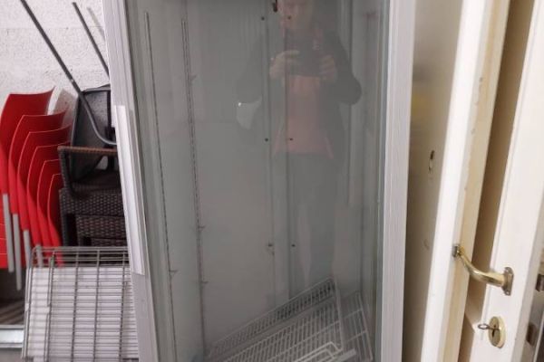 Getränke Kühlschrank,  glastür