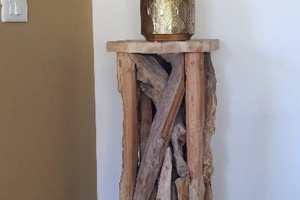 Dekoständer/Holzobelisk