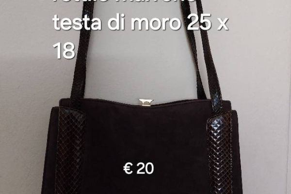 borsa marrone