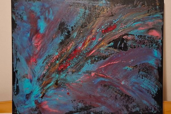 Bild Acryl auf Leinwand, 100x80 cm