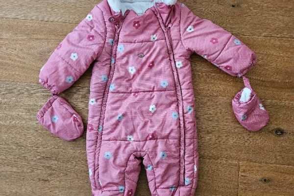 Tuta rosa für Baby 6-12 Monate