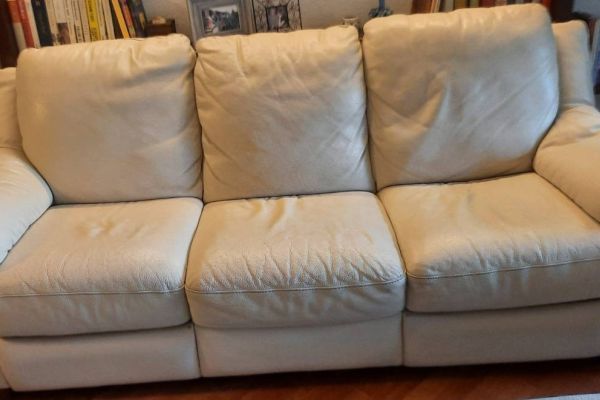 VERSCHENKE/REGALASI - Leder Divan Sofa