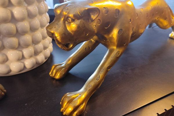 Leopard Goldfarben