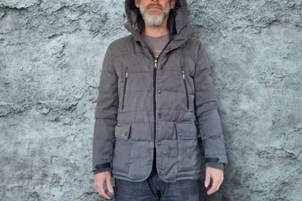 ZARA MAN Herrenjacke – Größe 40 – Grau – Stylisch & Funktional – 25 €