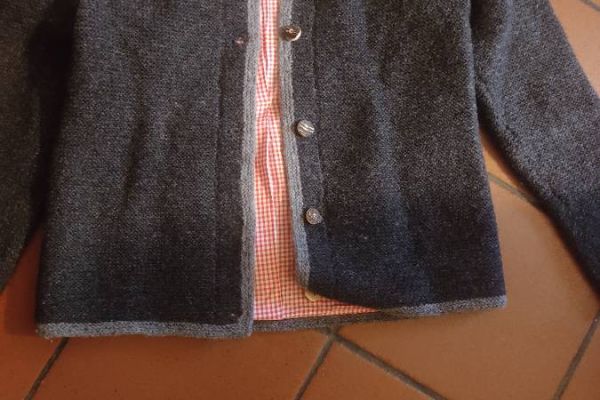 Hondgstrickta sarna xl