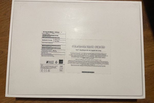 Macbook Air kaum benutzt