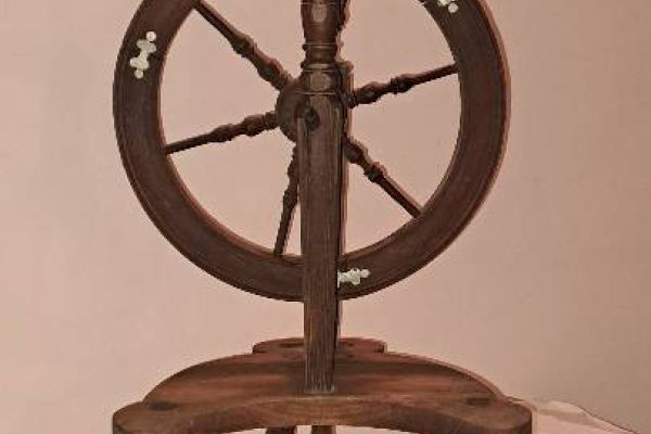Altes Spinnrad