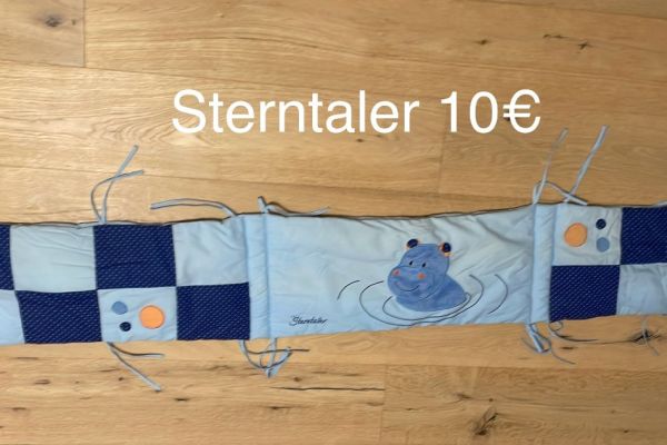 Neue Umrandung für Bettstattl - Kinderbett Sterntaler
