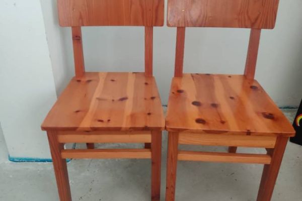 Zirben Stühle 4 Stück