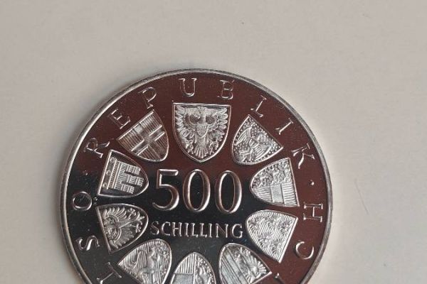 Schöne Münze Silber