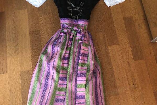 schönes DIRNDL, midi-länge, Größe 38 mit Bluse
